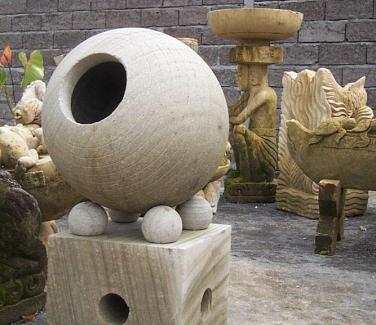Balinese Stone Garden Lanterns