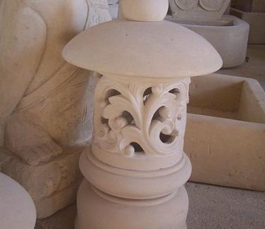 Carved Stone Lanterns