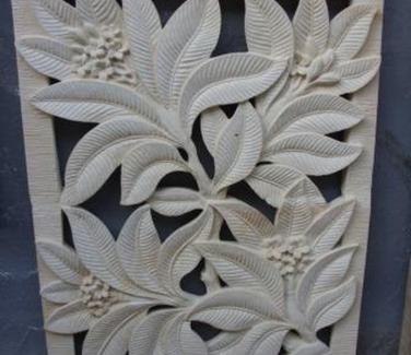 Stone Relief With Dragon Design