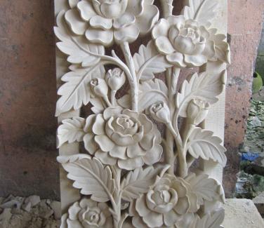 Bali Stone Wall Relief