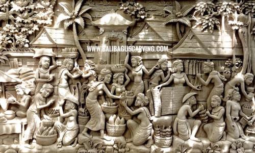 Stone carving bali activity