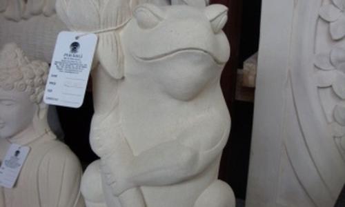 Bali Stone Carving Export Frog