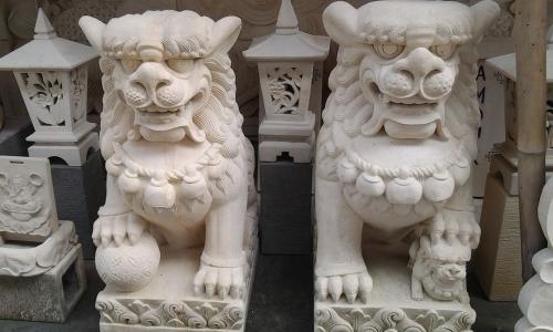 Carving Stone Statues In Bali Export