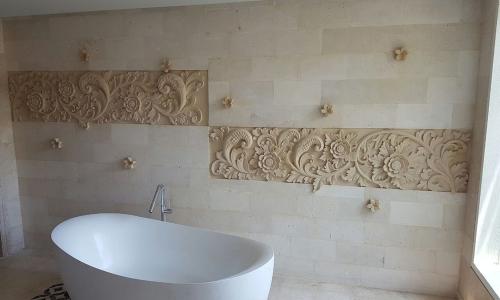 Bali Stone Wall Relief