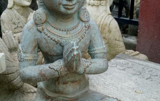 FIBER & CEMENT STATUE BUDHA