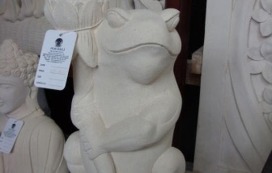 Bali Stone Carving Export Frog