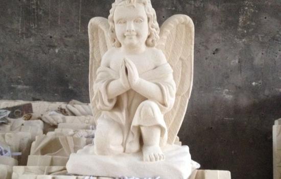 Stone Angel Statue Bali