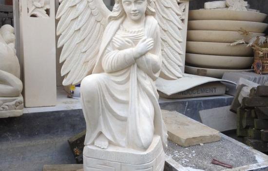 Bali Stone Angel Statue